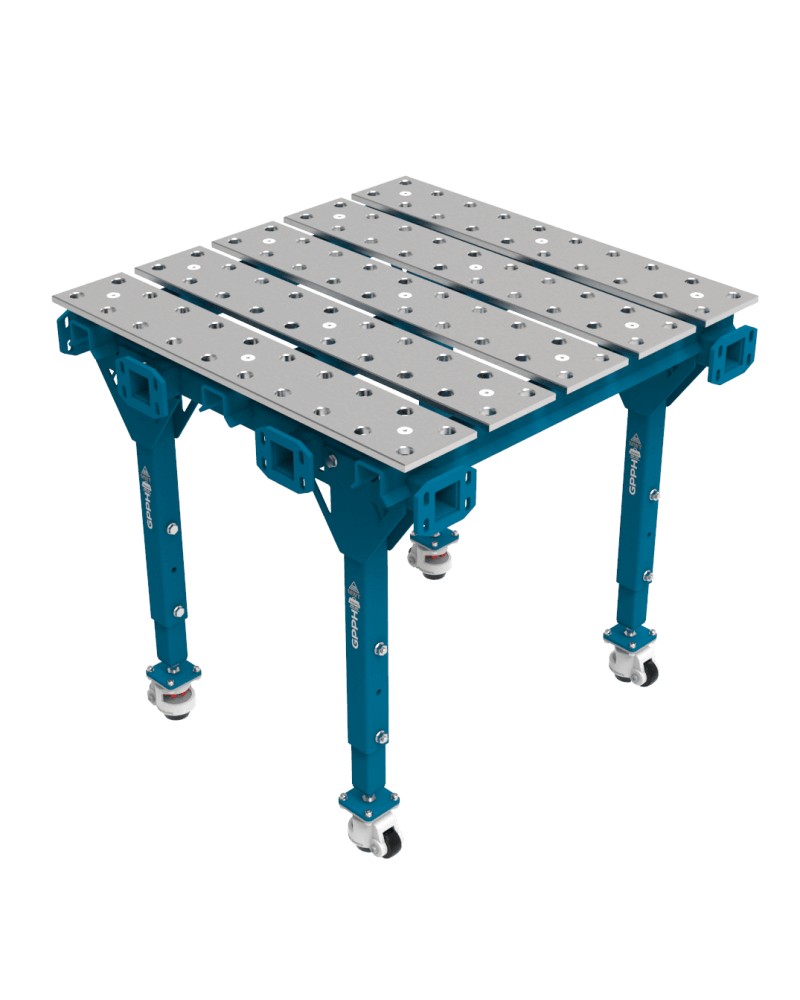Modułowy Stół Spawalniczy Pojedynczy 1000x1000 mm - GPPH Group