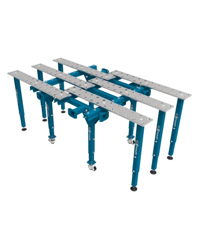 Modułowy stół spawalniczy pojedynczy rozkładany 2170x1200 mm - GPPH Group