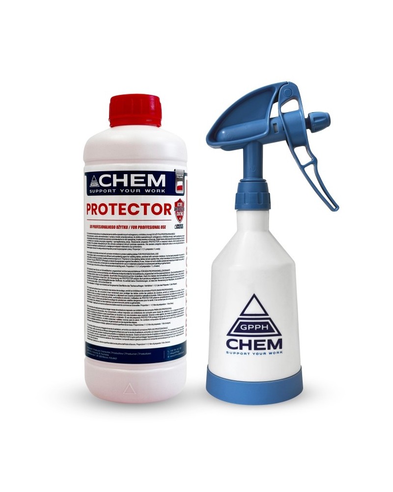 Zestaw preparatów chemicznych 1x Protector 1x Spryskiwacz - GPPH CHEM