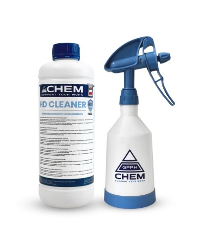 Zestaw preparatów chemicznych 1x HD Cleaner 1x Spryskiwacz GPPH CHEM
