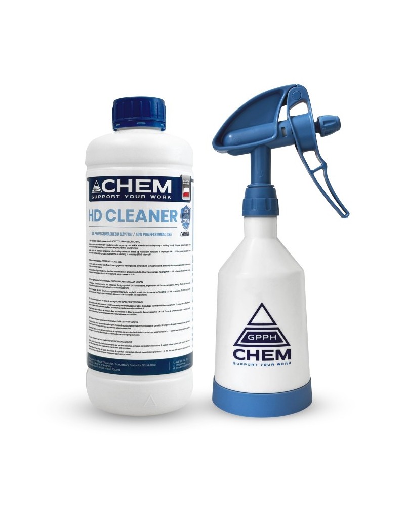 Zestaw preparatów chemicznych 1x HD Cleaner 1x Spryskiwacz GPPH CHEM