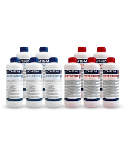 Zestaw preparatów chemicznych 5x HD Cleaner 5x Protector GPPH CHEM