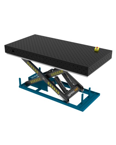 Stół Spawalniczy PRO 2400x1200 mm z hydraulicznym systemem podnoszenia