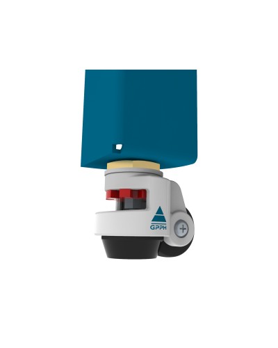 Zestaw 4 sztuk kół do stołu spawalniczo - montażowego DIY - GPPH Group