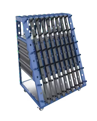 GPPH Wózek narzędziowy L z zestawem szuflad - GPPH Stoły spawalnicze