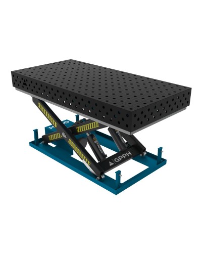 Stół Spawalniczy EXPERT 2000x1000 mm z hydraulicznym systemem podnoszenia